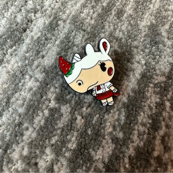 Animal Crossing Pin New Horizons Merengue Enamel
Strawberry Rhino Bag Pin Cute - Picture 5 of 7